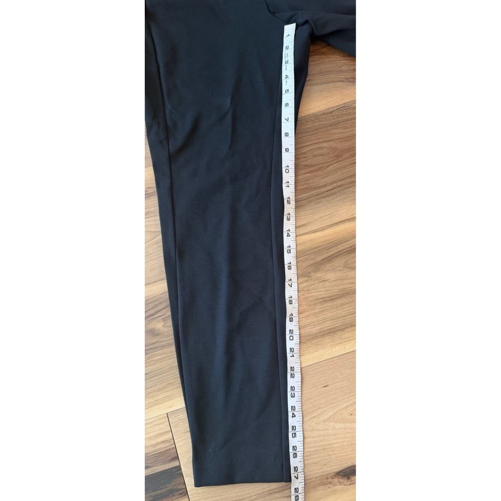 J Jill Ponte Leggings Women XL Black Pull On Stretch Slim Ankle Pants NWT Career - Picture 6 of 7
